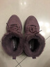 斯凯奇（Skechers）女鞋春加绒厚底老爹鞋中帮雪地靴防滑休闲鞋167338 实拍图