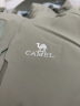 骆驼（CAMEL）[丁真同款]三防冲锋衣2023男女三合一可拆卸防风防水防污外套 AD22263513，银化绿，女 XXL 实拍图