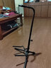 IM 吉他架子A型便携立式折叠琴架 民谣电木吉它贝斯琵琶挂支架展示 黑色立式琴架 实拍图