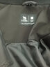 骆驼冲锋衣男抓绒内胆三合一保暖防水户外登山冲锋衣外套女 O005W4，冰川灰 ，中性【抓绒】 L 实拍图