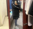 安踏（ANTA）四防速暖羽绒服| 女冬季中长款保暖潮流宽版羽绒加厚外套面包棉服 基础黑-4 XS /女155 实拍图