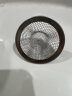 卡蒂芙水池浴缸毛发过滤网浴室下水道地漏盖厨房过滤器水槽排水口过滤网 加小号5.3cm 实拍图