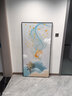 墨派（Mopai）入户玄关装饰画竖版轻奢走廊过道背景墙壁画现代简约免打孔 一鹿向前 80*160cm烤瓷镶钻+铝合金边框 实拍图
