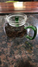 锦格玻璃茶壶泡茶壶侧把茶壶功夫茶具耐高温加厚茶壶过滤耐热全玻璃壶 玻璃小壶H21绿中号：250ML 实拍图