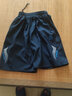 左斯客短裤男夏季薄款冰丝透气沙滩裤运动五分裤速干大裤衩大码跑步裤子 8003黑蓝 L(建议100-120斤) 实拍图