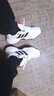 阿迪达斯（adidas）男鞋 25冬新款低帮运动鞋耐磨缓震防滑休闲鞋网面透气跑步鞋子男 黑/红/白/回弹缓震/店长主推 44 （内长270mm） 实拍图
