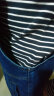 丹仔 牛仔背带裤女泫雅风2020年新款直筒韩版宽松可爱复古港味减龄日系 深蓝色 L 实拍图