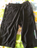 雅鹿冰丝七分裤男夏季男装男士运动速干短裤夏天宽松大码沙滩裤大裤衩 黑色 3XL 【建议体重145-165斤】 实拍图