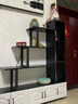 鸿槐树桦 酒柜玄关柜客厅隔断柜储物柜鞋进门间厅柜门厅柜小户型花架装饰柜收纳柜书柜书架 三门 浅柜+白架 165高*90长*30宽 实拍图