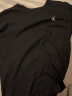 Calvin Klein Jeans夏季男士简约ck撞色印花舒适纯棉打底圆领短袖T恤J322254 BEH-黑色 XL 晒单实拍图
