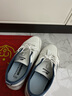 回力官方男鞋夏季板鞋男士休闲鞋子男皮面防水百搭运动鞋男学生低帮 白藏青【潮流涂鸦】 44 实拍图