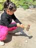 ASK JUNIOR女童套装2026秋儿童连帽卫衣休闲工装裤运动撞色两件套 粉色 110 实拍图