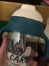 babycare 学饮吸管杯婴儿6个月+ 重力球鸭嘴吸管杯耐摔防漏宝宝儿童水杯 【双杯盖- tritan】蒙因蓝 实拍图