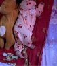 迪迪熊日记（DIDIXIONGRIJI）2件装婴儿衣服春秋0-3个月新生儿宝宝连体衣纯棉长袖空调房睡衣冬 (长袖四季款)粉樱桃+淑女小兔 59CM 晒单实拍图
