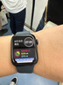Apple/苹果 Watch Series 9 智能手表GPS+蜂窝款41毫米午夜色铝金属表壳午夜色运动型表带M/L MRJJ3CH/A 实拍图
