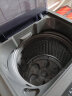 威力 10公斤 大容量全自动波轮洗衣机 智能称重 13分钟快洗 护衣内筒 防锈箱体（钛金灰） XQB100-10018A 实拍图