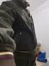 TSDFC纯棉户外工作服春秋套装劳保电焊服工作裤男 防烫耐磨汽修劳保服 618绿色加绒套装+腰带 L  纯棉（建议110-130斤） 实拍图