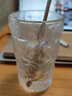 豪斯凡 日式高颜值玻璃杯冰川杯树纹杯ins风家用洋酒杯子水杯威士忌酒杯 透明高款2只380ml 实拍图