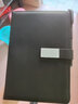 简勋（JIANXUN）本子笔记本子简约加厚皮面商务记事本工作会议日记学生可定制LOGO礼盒伴手礼 A5黑色【单本款】 实拍图