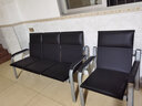 玉树轩三人位排椅四人等候椅长椅子办公沙发茶几组合现代简约办公室沙发 单人+单人+三人位 实拍图