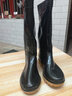 【特种工矿靴】雨鞋男套鞋男中筒男士加绒可拆牛筋底成人防滑耐磨高筒加绒胶鞋白色食品厂低帮水鞋男女 黑色高筒201 45 实拍图