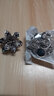 芭根草发夹抓夹复古盘发头饰百搭边夹顶夹半发小发抓中号爪子饰品 蝴蝶款-孔雀蓝 实拍图