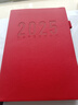 慢作 2025年日程本365天日历记事本每日计划本时间管理效率手册加厚年历本日记本笔记本子文具可定制 竖纹-复古绿/360页 A5 实拍图