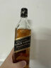 尊尼获加（JOHNNIE WALKER）洋酒 黑牌黑方 12年苏格兰调和威士忌雪莉700ml礼盒 实拍图
