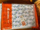 铜牛家居睡衣春夏棉汗布印花女短裤中年标准居家短裤VD003 蓝调花语-白-浅蓝 M (165/90) 实拍图