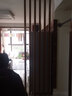 柚之艺 新中式屏风隔断定制厕所入户对门办公室实木条格栅木质客厅玄关进门遮挡免打孔竖条立柱简约卧室隔断 厚度5*5cm-长度251~280cm/单根 实拍图
