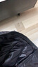 雅鹿羽绒服女短款轻薄冬连帽韩版时尚休闲白鸭绒外套修身AP 黑色 M 实拍图