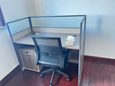晟晏办公家具简约现代职员桌屏风工位办公桌椅组合一字单人位【含柜】 实拍图