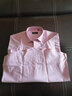 杉杉（FIRS）短袖衬衫男中年商务休闲正装宽松免烫衬衣 TCT4296短袖粉色 40  实拍图