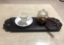 容山堂铭祥黑檀木小茶盘整块实木托盘茶托壶承小号干泡台茶台茶席A 黑檀木雕刻干泡盘-招财进宝 实拍图