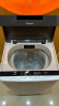 松下（Panasonic）波轮洗衣机全自动10公斤 节能省水智能洗 线屑收集 柔顺剂投放口 大容量桶洗净 XQB100-TSWTS 实拍图
