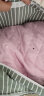 黄河口荞麦枕头颈椎枕护颈枕头枕套+枕芯荞麦壳填充枕芯+纯棉枕套荞麦枕 细条纹果绿色 42×75cm-重约7斤（成人大号枕） 实拍图