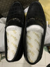 金利来（goldlion）男鞋豆豆鞋春夏季皮鞋男时尚男士皮鞋商务休闲鞋柔软乐福鞋男 黑色（偏大一码） 44 实拍图