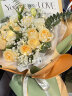 艾斯维娜鲜花速递11朵玫瑰花束送女友生日礼物全国同城配送 11朵香槟玫瑰花束 晒单实拍图