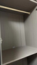 顾家家居（KUKA）顾家木艺 衣柜 现代简约ENF级储物柜子衣橱趟门卧室家具 PT8020GY 7门衣柜(3门+2A+2B)+边柜-3.2米 带顶柜-总高2.6米 实拍图