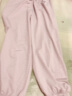 拉比（Labi Baby）儿童防蚊裤2023年春夏灯笼裤冰丝透气束口长裤 浅紫110 晒单实拍图