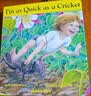 【送音频】我和蟋蟀一样快 英文原版绘本 I'm as Quick as a Cricket  纸板书廖彩杏书单di50本 Audrey Wood亲子互动学习图画故事书 实拍图