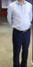 雅戈尔（YOUNGOR）西服裤男西装裤TR裤裤子聚酯纤维粘纤氨纶新品 藏青 175/84A 晒单实拍图