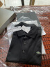 LACOSTE法国鳄鱼男装经典商务休闲纯色翻领Polo衫|PH7937 031/黑色 M 4 实拍图
