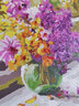 自油自画数字油画diy风景花卉减压手绘油画客厅装饰画儿童diy手工油画挂画 初夏时光40*50 绘画套装 实拍图
