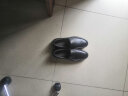红蜻蜓休闲鞋男春夏季透气软底商务一脚蹬男士休闲鞋皮鞋 WTA7423黑色41 晒单实拍图