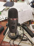 罗技（Logitech） Blue Yeti Nano小雪怪 USB麦克风电脑专业电容麦K歌录音直播 Yeti Nano 炫酷黑＋支架和防喷网 实拍图