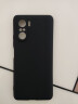 ESCASE 红米Redmi k40/40pro手机壳小米40pro+保护套全包微磨砂轻薄硅胶软壳黑色 实拍图