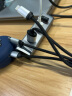 毕亚兹 USB3.0分线器 0.5米 高速4口HUB 多接口扩展转换器 笔记本电脑车载一拖四集线器延长线 全铝灰 HUB21 晒单实拍图