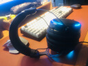 联想(Lenovo)  X370 USB7.1声道 RGB游戏耳机电竞耳麦头戴式电脑耳机麦克风吃鸡耳机带线控 黑色 实拍图