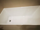 浪鲸（SSWW） 卫浴 一体成型独立式小户型浴缸成人家用洗澡泡澡池浴室独立水盆 1.5米独立式浴缸 千城送装 晒单实拍图